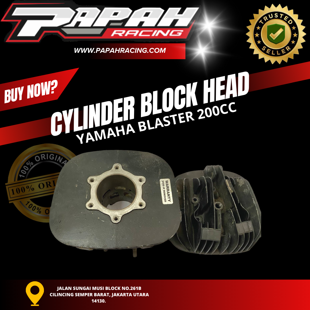 CYLINDER BLOCK HEAD YAMAHA BLASTER 200CC
